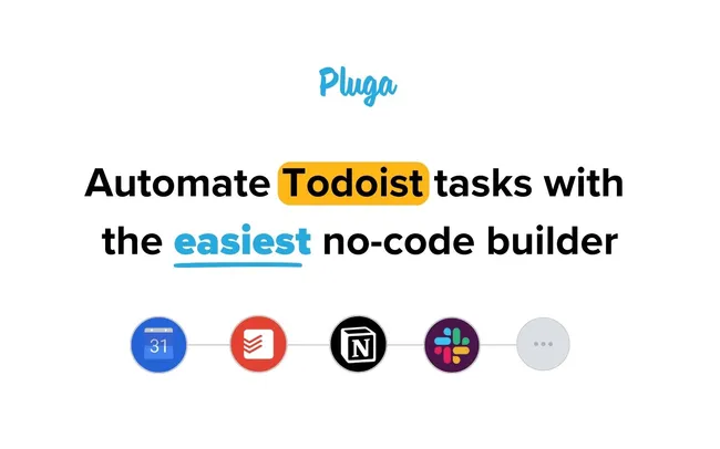Automate Todoist tasks with the easiest no-code builder
