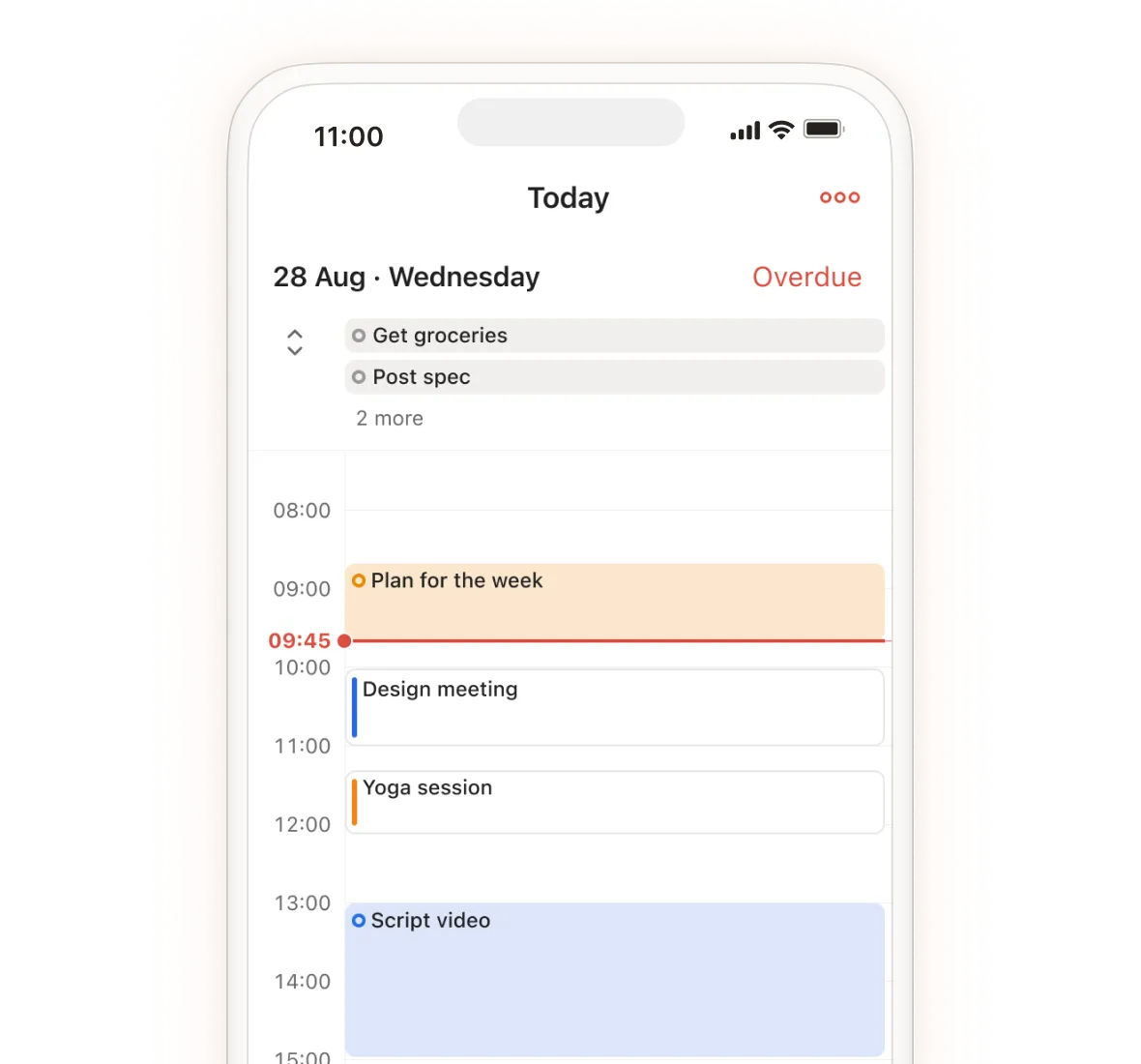 Mobile Calendar - Todoist 
