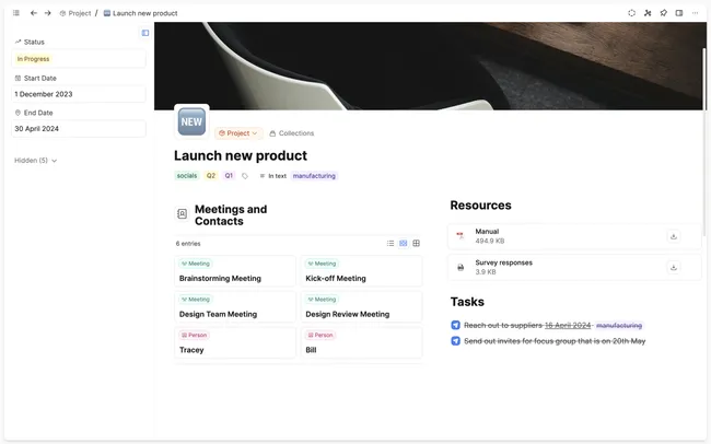 Capacities Todoist 1