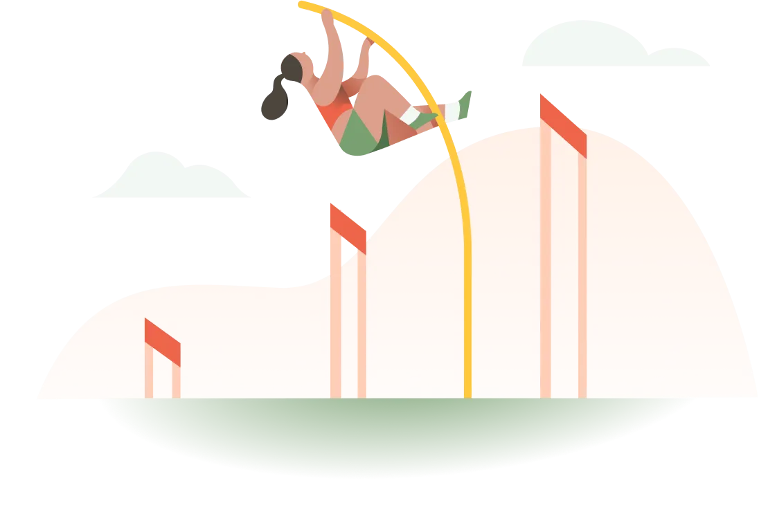 Todoist UI of Karma level and trend