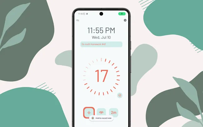 Record audio notes and automatically add them to your tasks