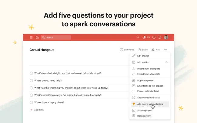 Conversation Starters