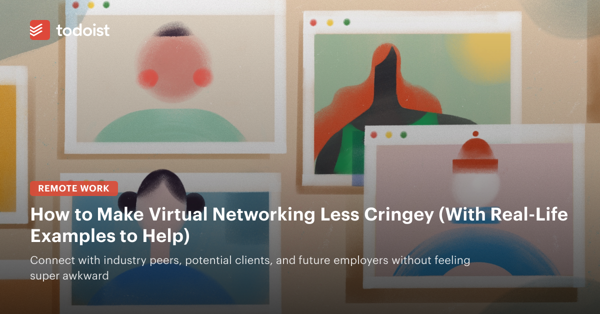 Virtual Networking 101: How to Network Online Like a Human