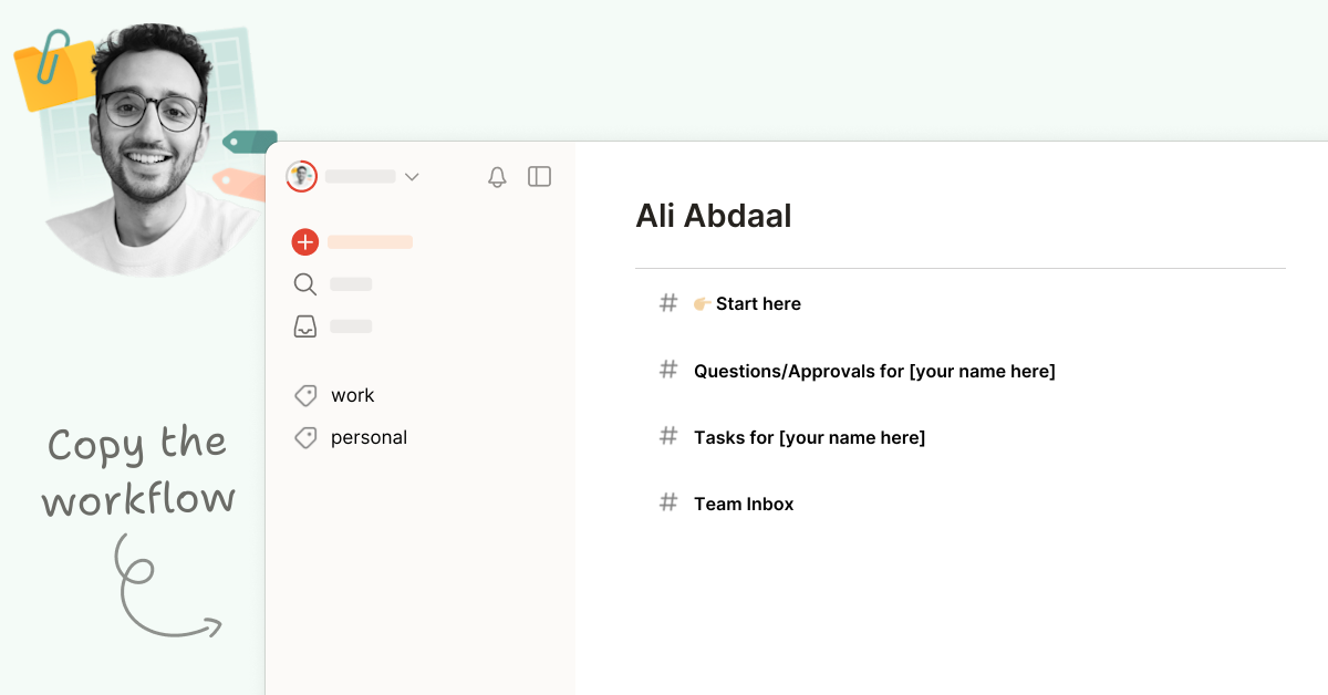 Ali Abdaal Setup | Todoist