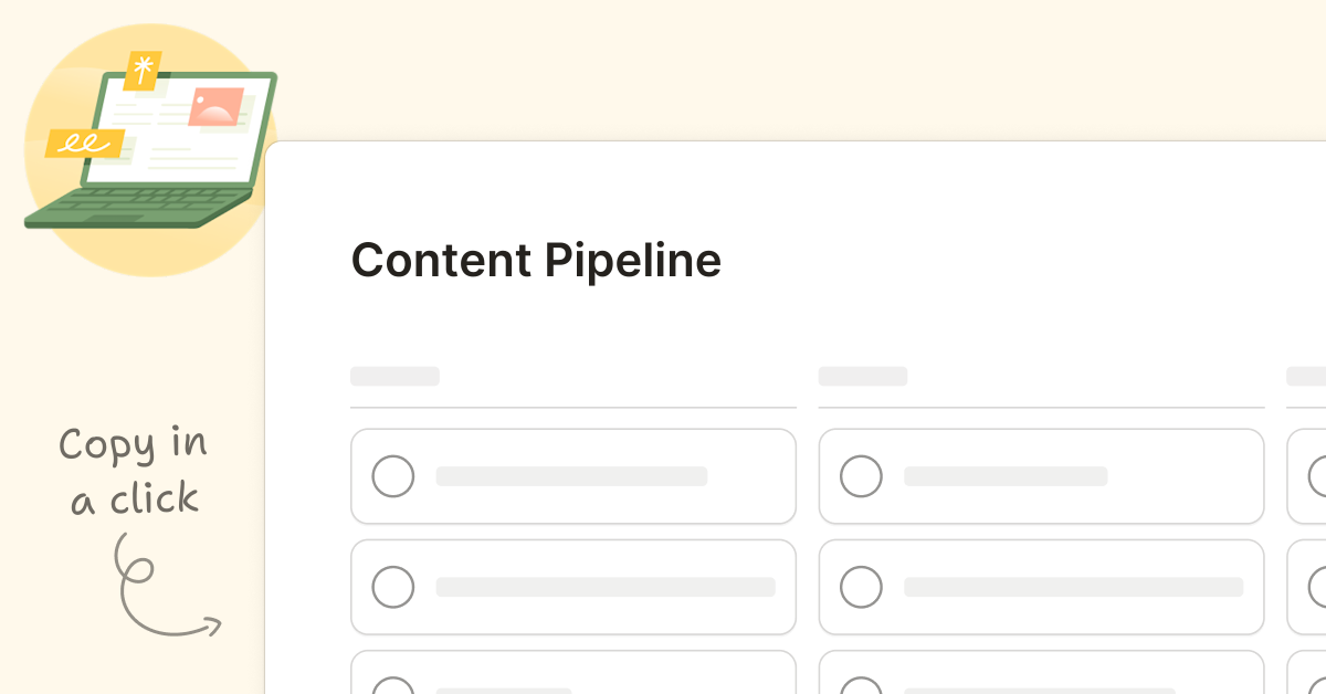 Content Pipeline - Templates | Todoist