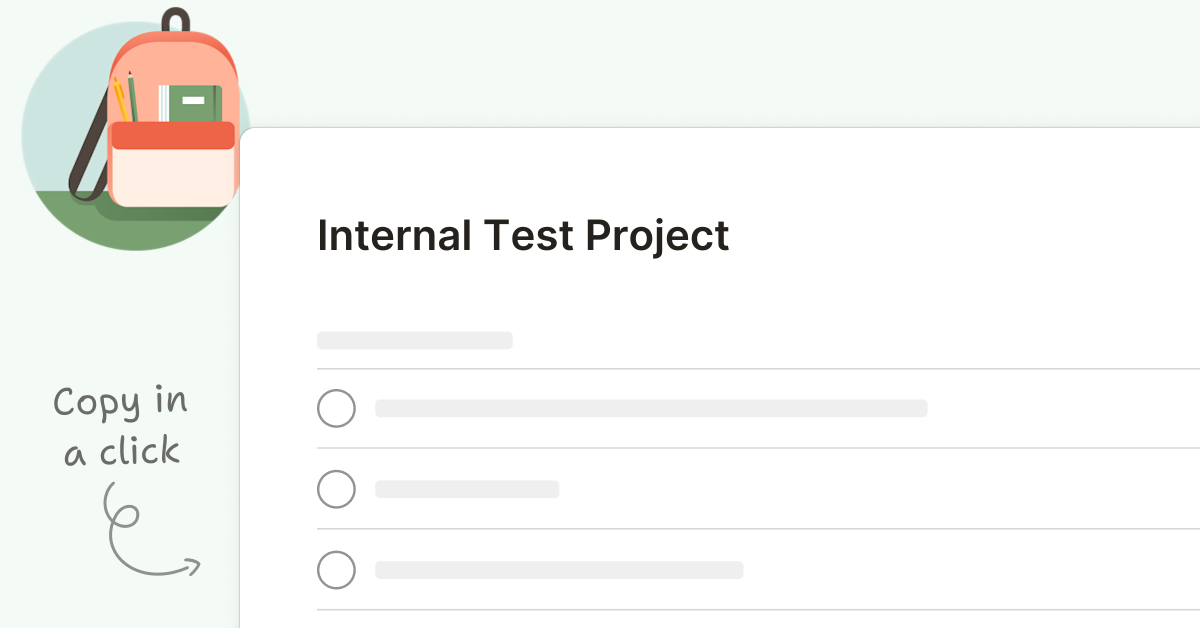 Internal Test Project