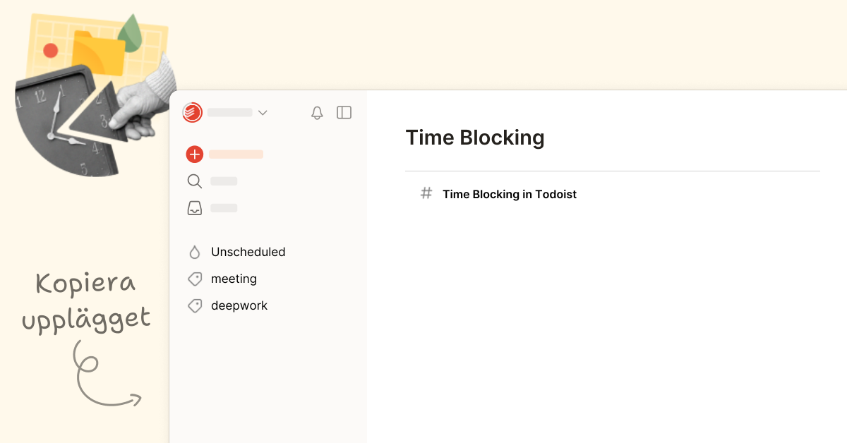 Time Blocking Setup | Todoist